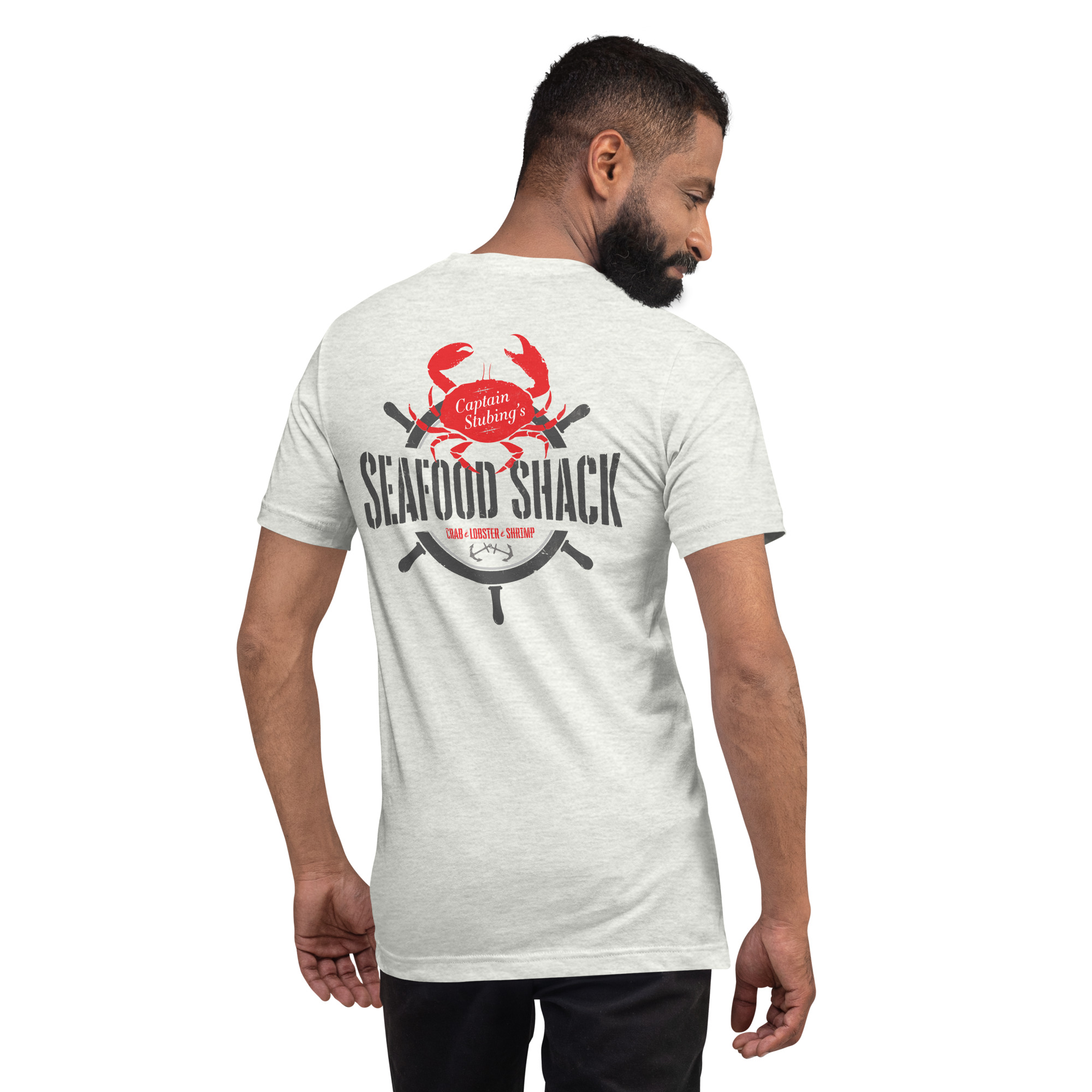 Captain Stubing’s Seafood Shack Graphic Tee - Ash