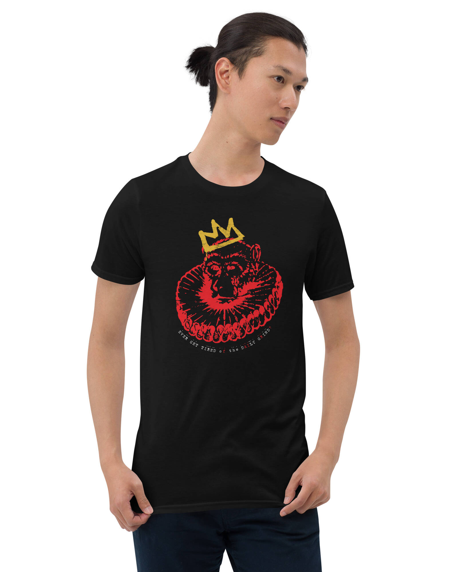 The Daily Grind Graphic Tee - Black
