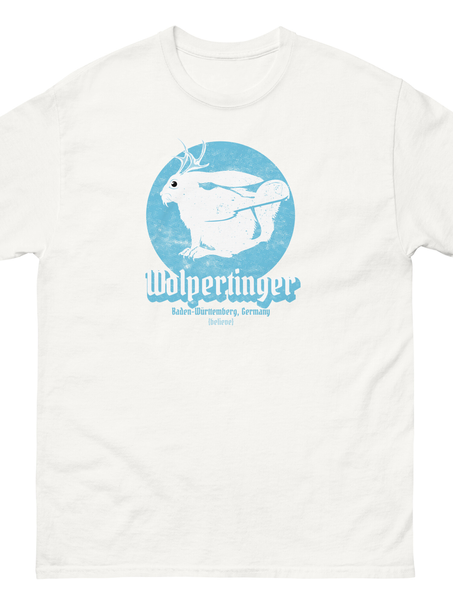 Wolpertinger Graphic Tee - White