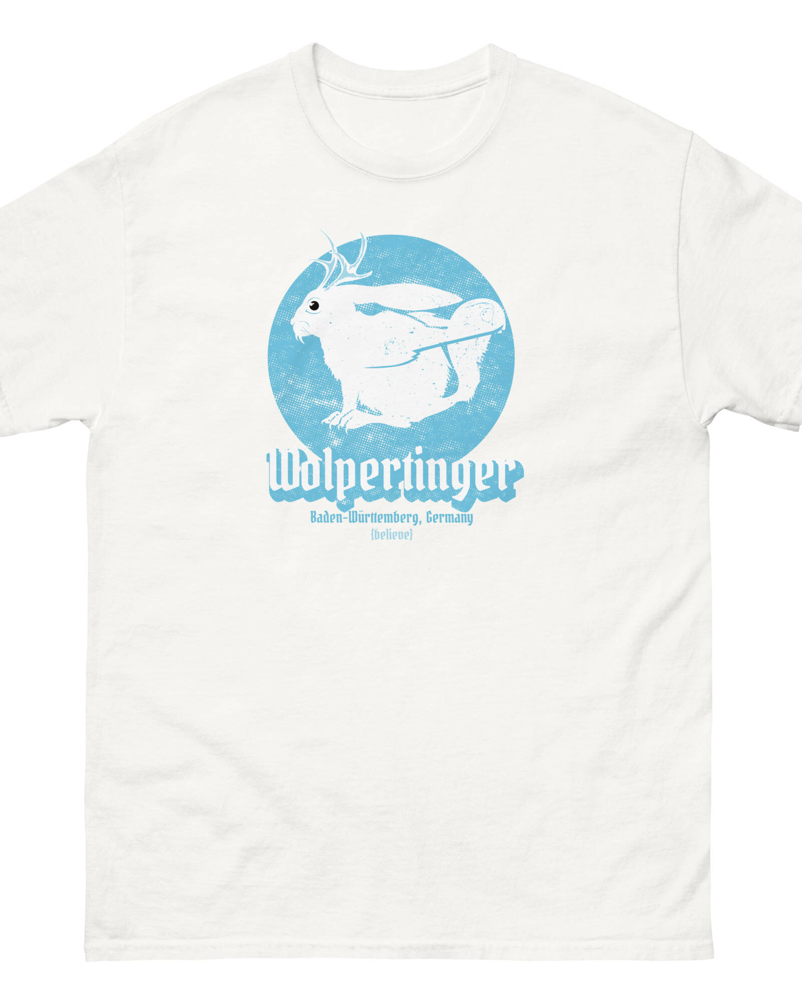 Wolpertinger Graphic Tee - White