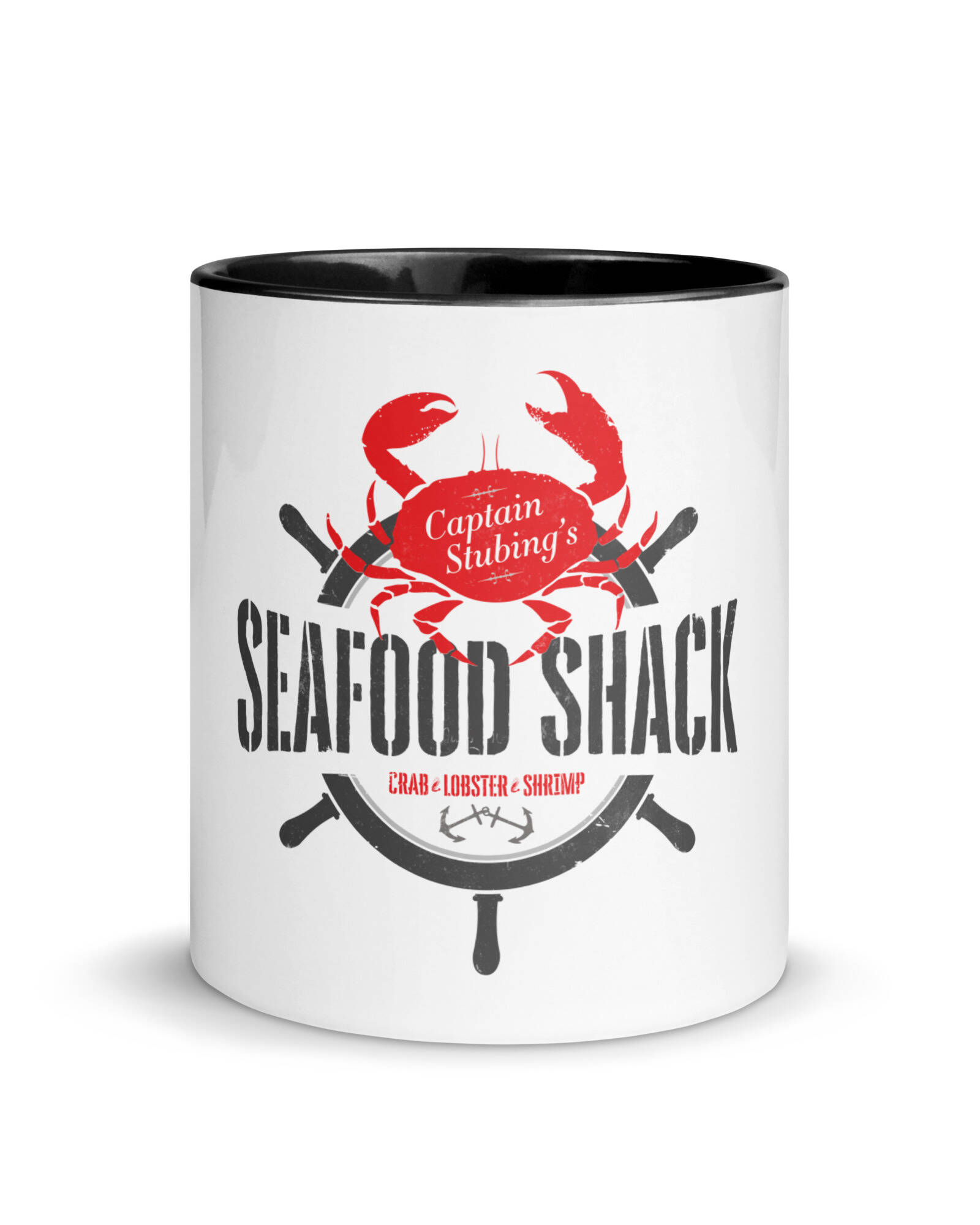 Captain Stubing’s Seafood Shack Mug - Black