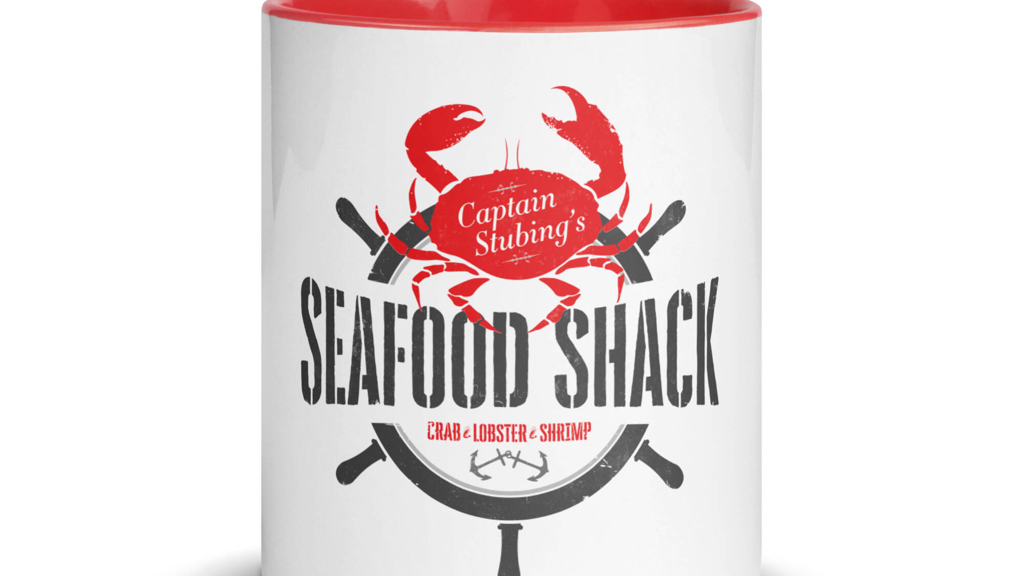Captain Stubing’s Seafood Shack Mug - Red